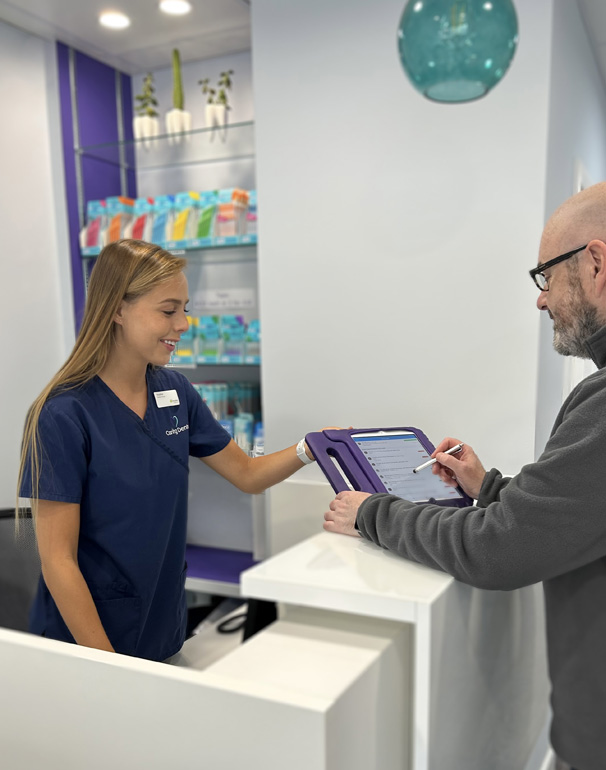 Easy ways to book your first appointment