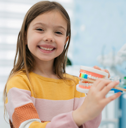 Children’s hygienist visits